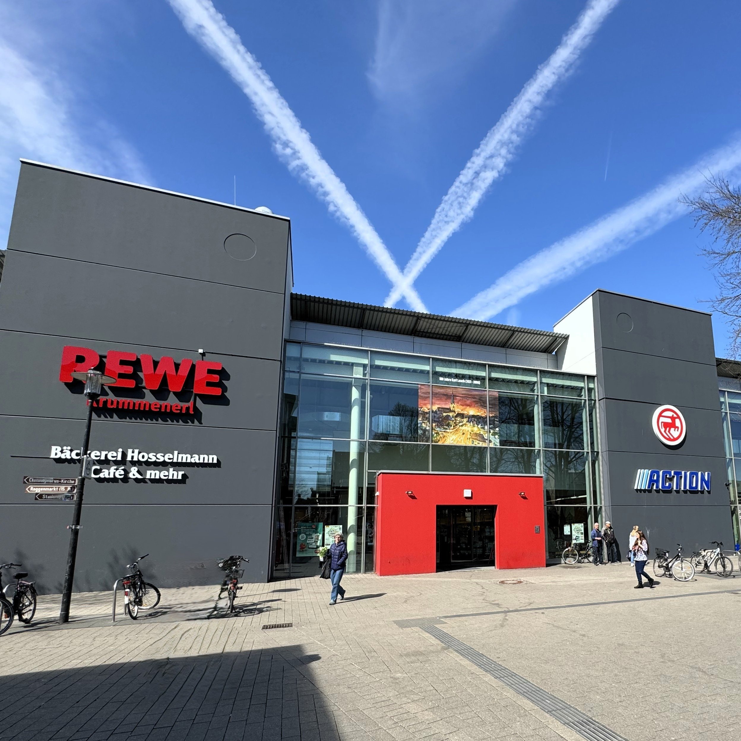 Eingang in die Werne City Mall